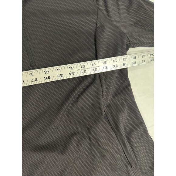 Tommy Bahama Womens Sz L Black Golf UPF Blouse Shirt Top Tropical Beach - Picture 7 of 9